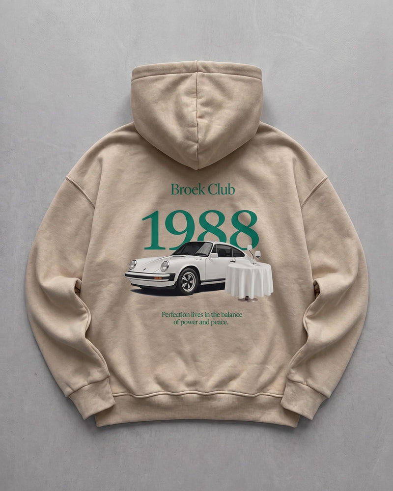 Broek Club 1988 Hoodie - Beige