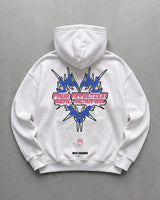 Off-White Affection Printed Oversize Hoodie - flat lay back