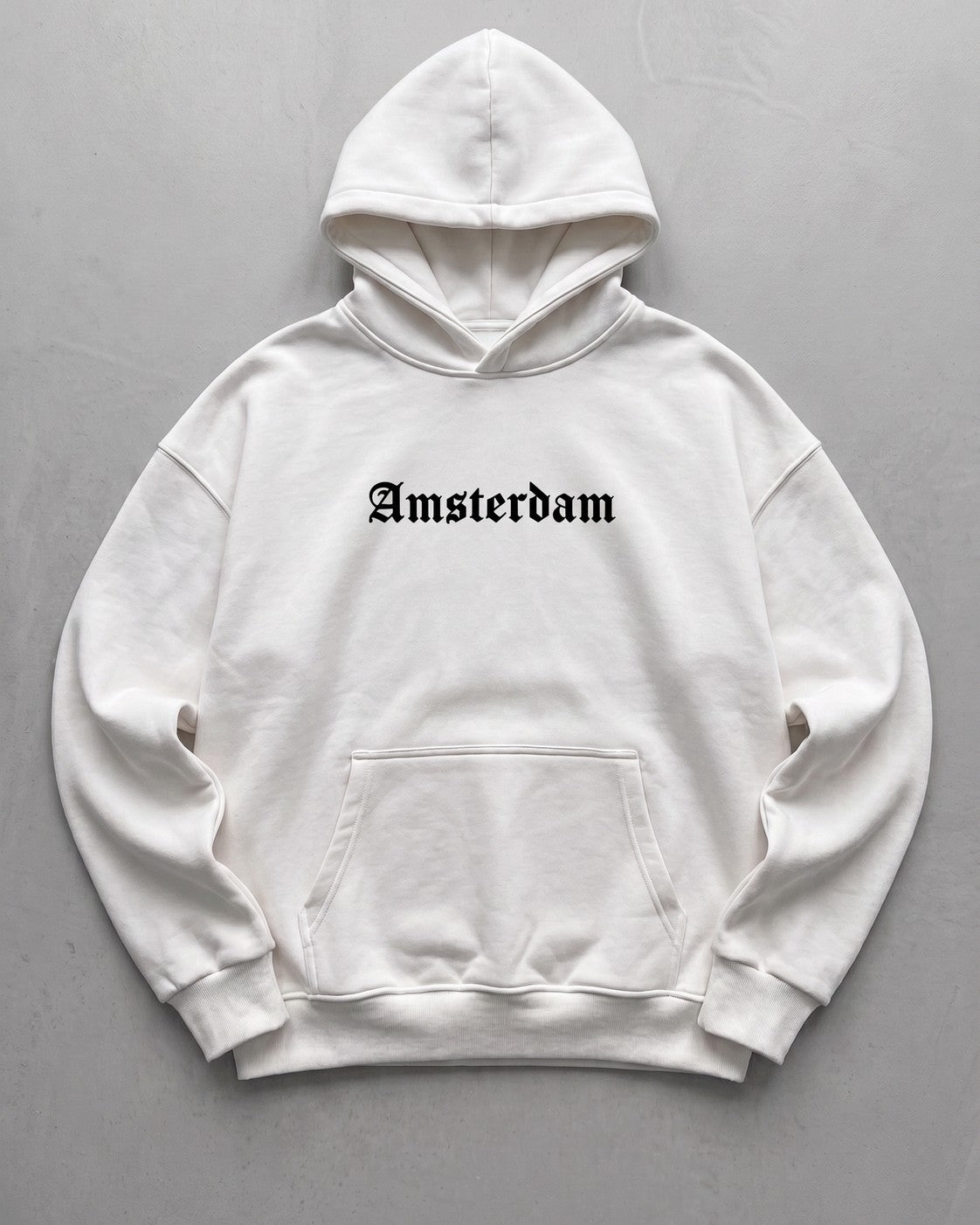 Off-White Amsterdam Printed Oversize Hoodie - flat lay front