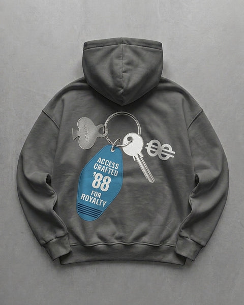 Access Granted 88 Hoodie - Smoked