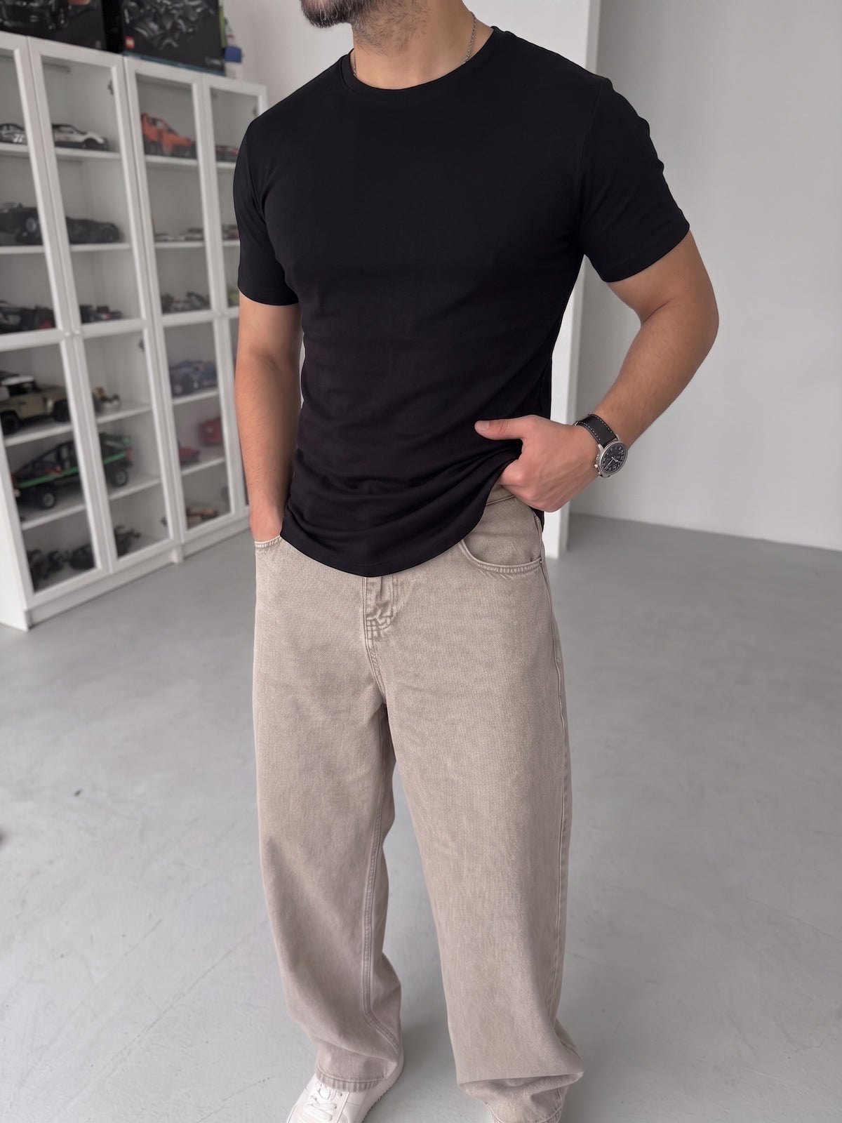 Black Regular Fit T-Shirt