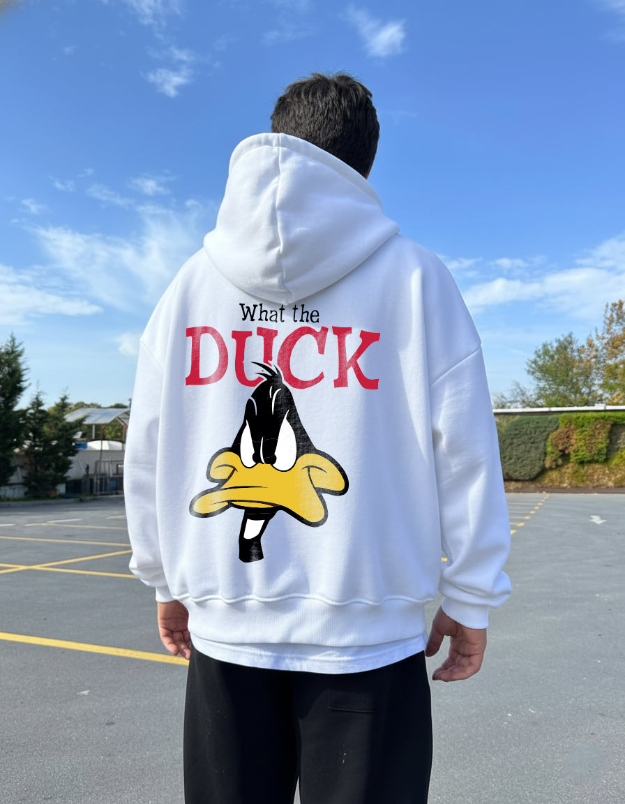 Hoodie What's the duck White