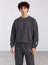 Raglan Crewneck – SMOKED GREY