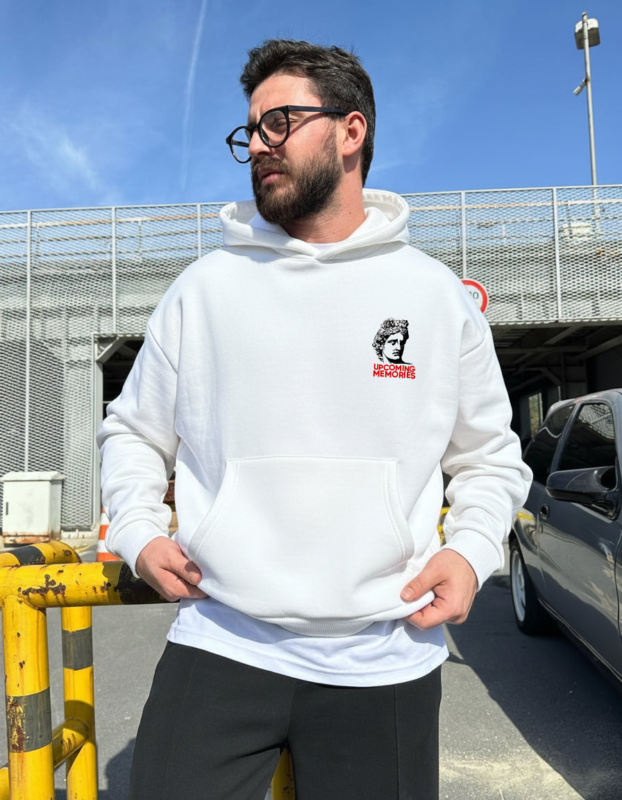 Hoodie Upcoming White