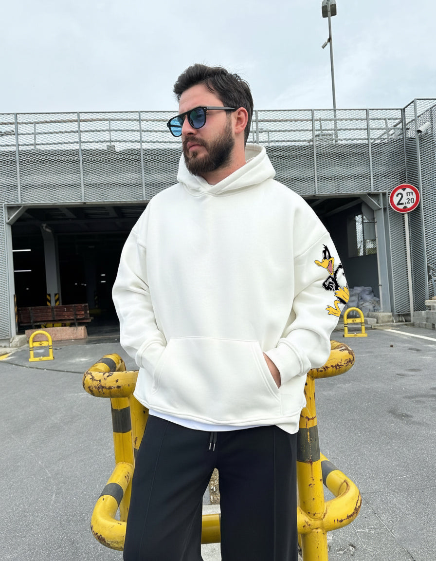 Hoodie What's the duck White