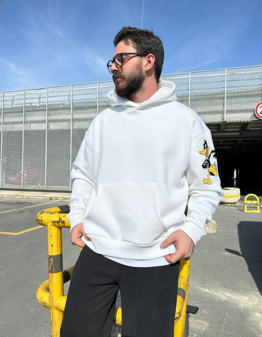 Hoodie What's the duck White