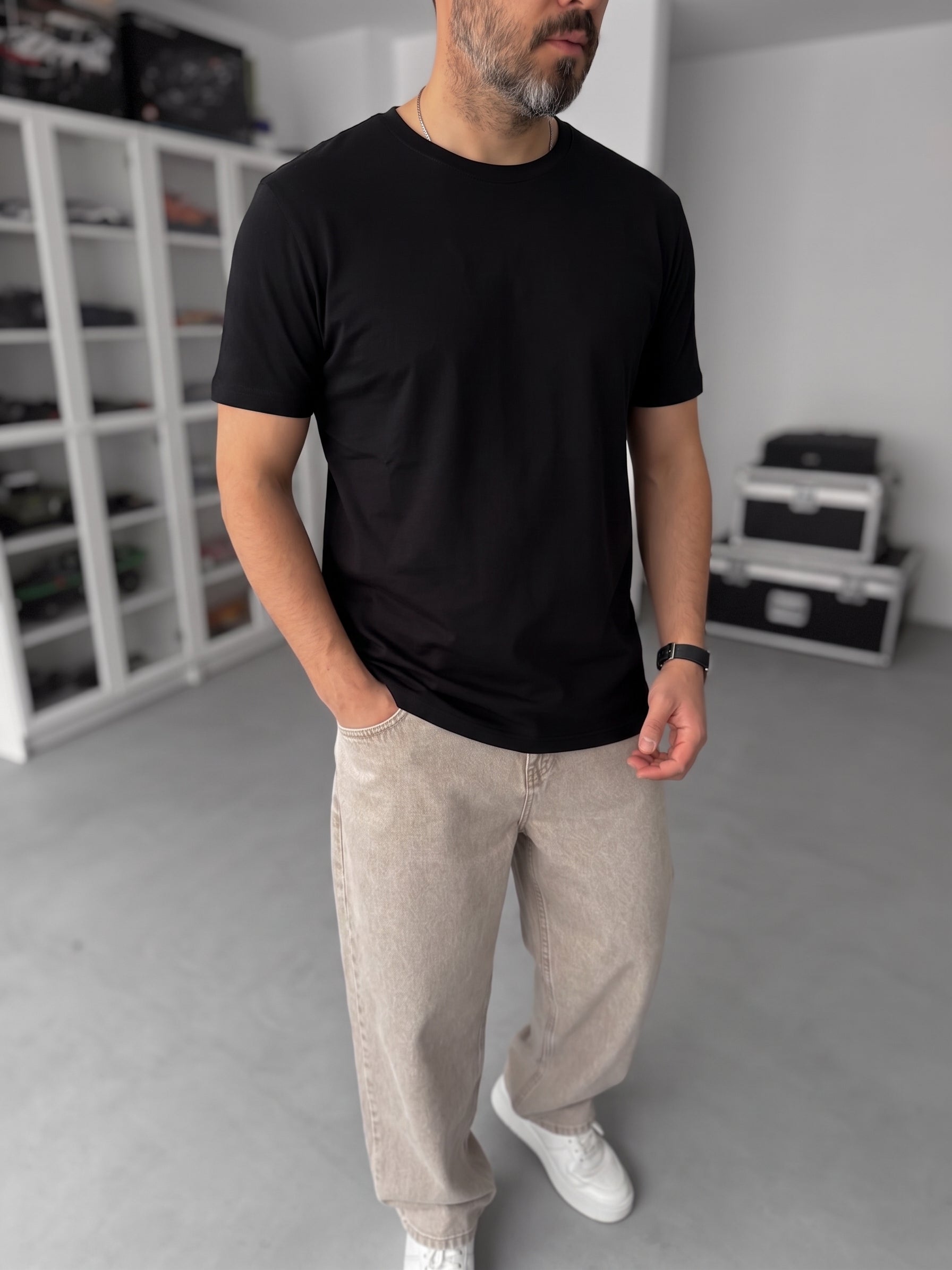 Black Regular Fit T-Shirt