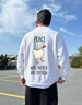 Crewneck Duck Peace White