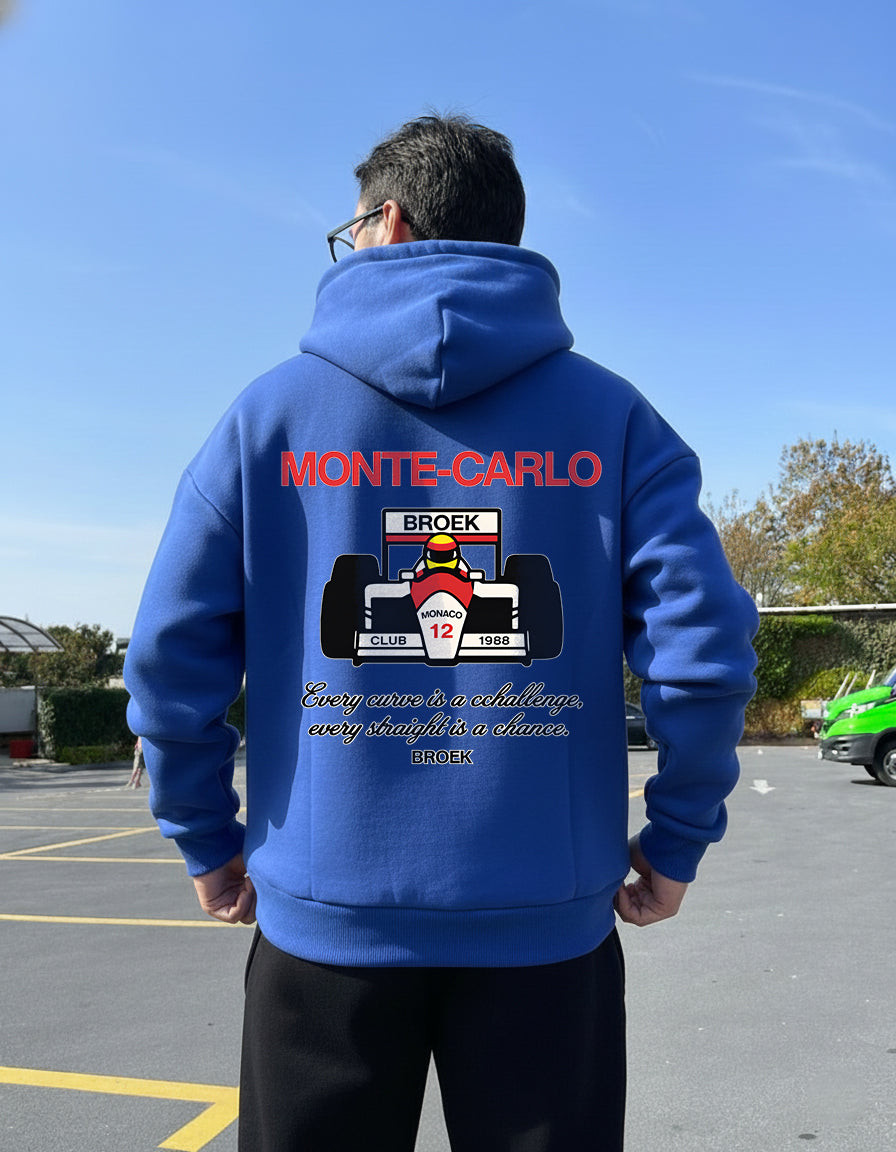 Monte-Carlo Racing Hoodie - Royal Blue