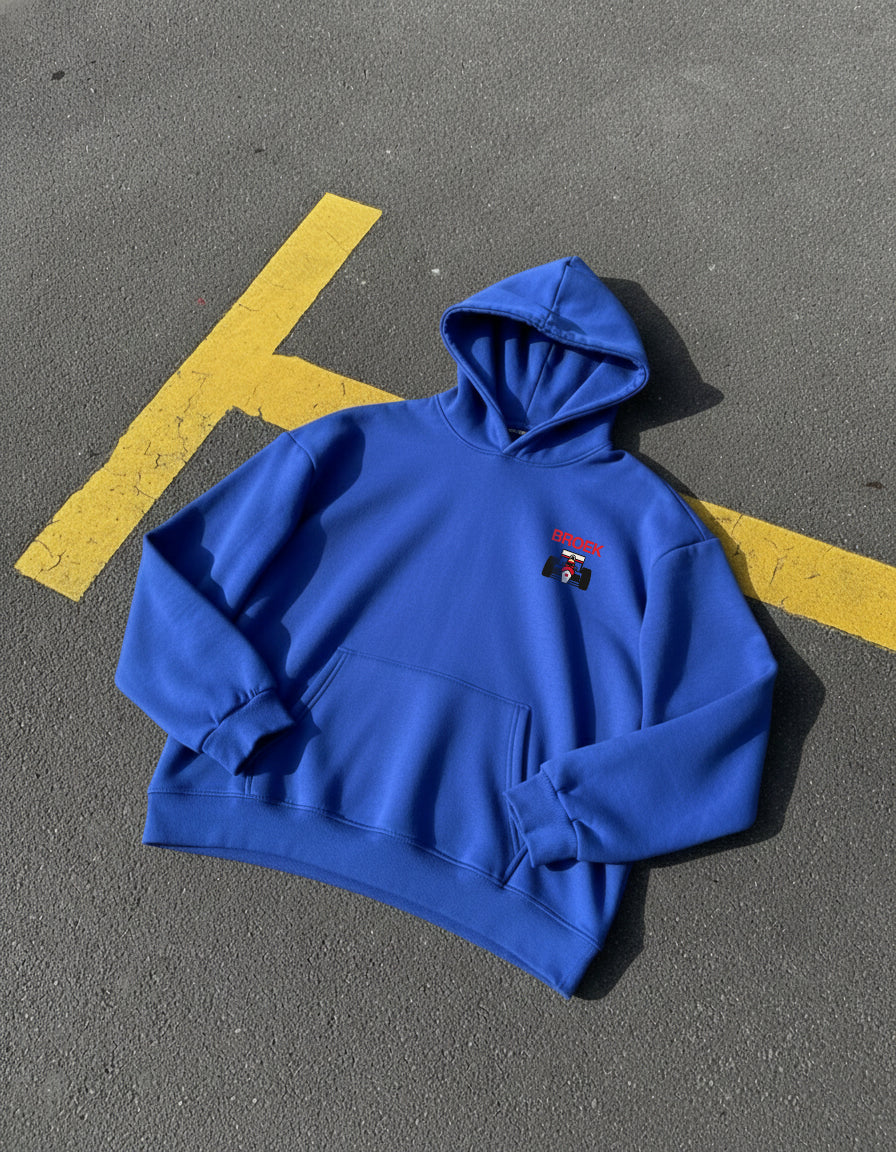 Monte-Carlo Racing Hoodie - Royal Blue