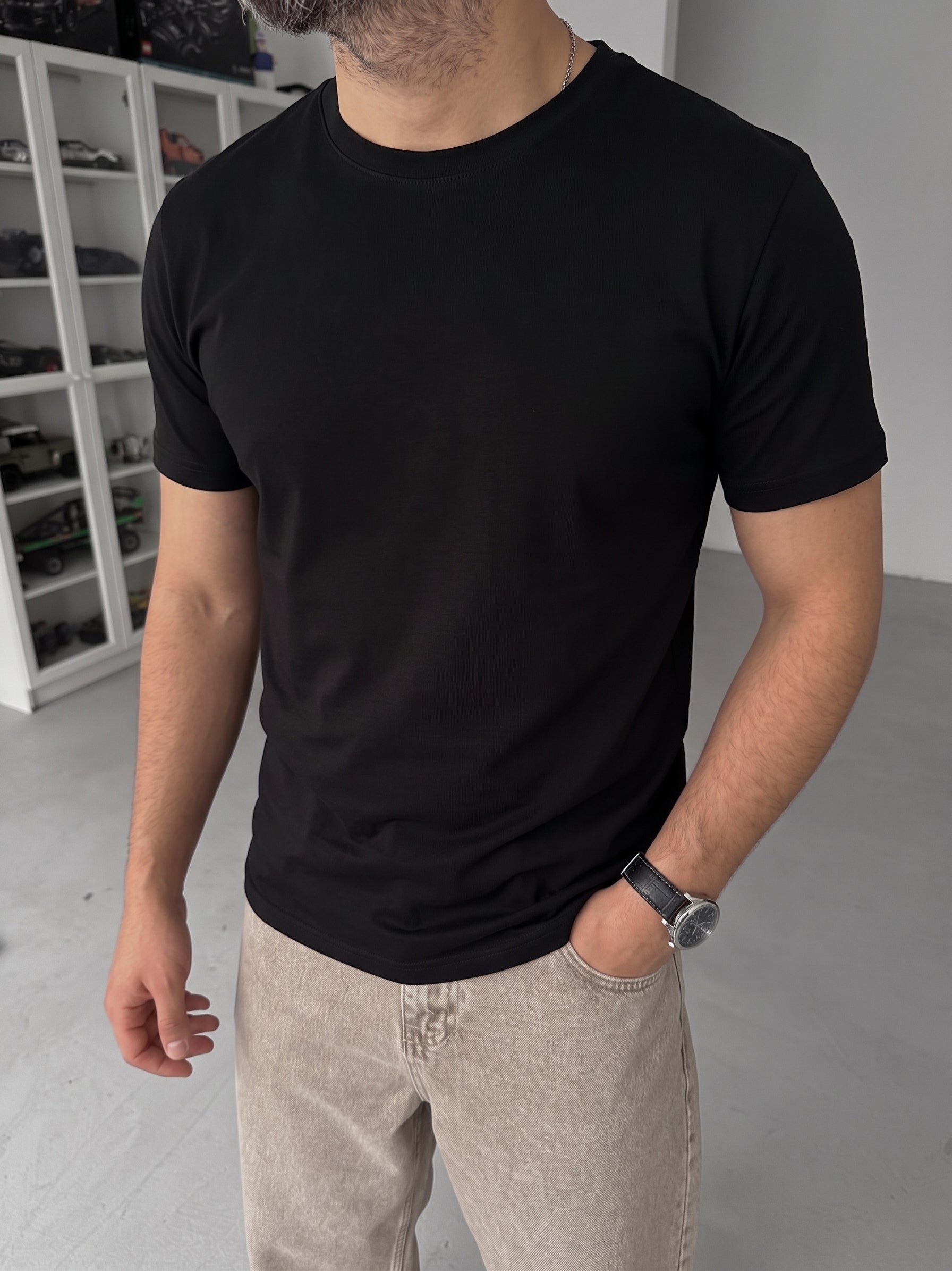 Black Regular Fit T-Shirt