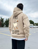 Hoodie Duck Peace Beige