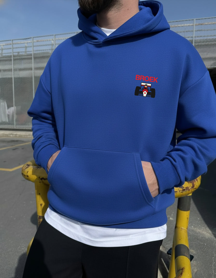 Monte-Carlo Racing Hoodie - Royal Blue
