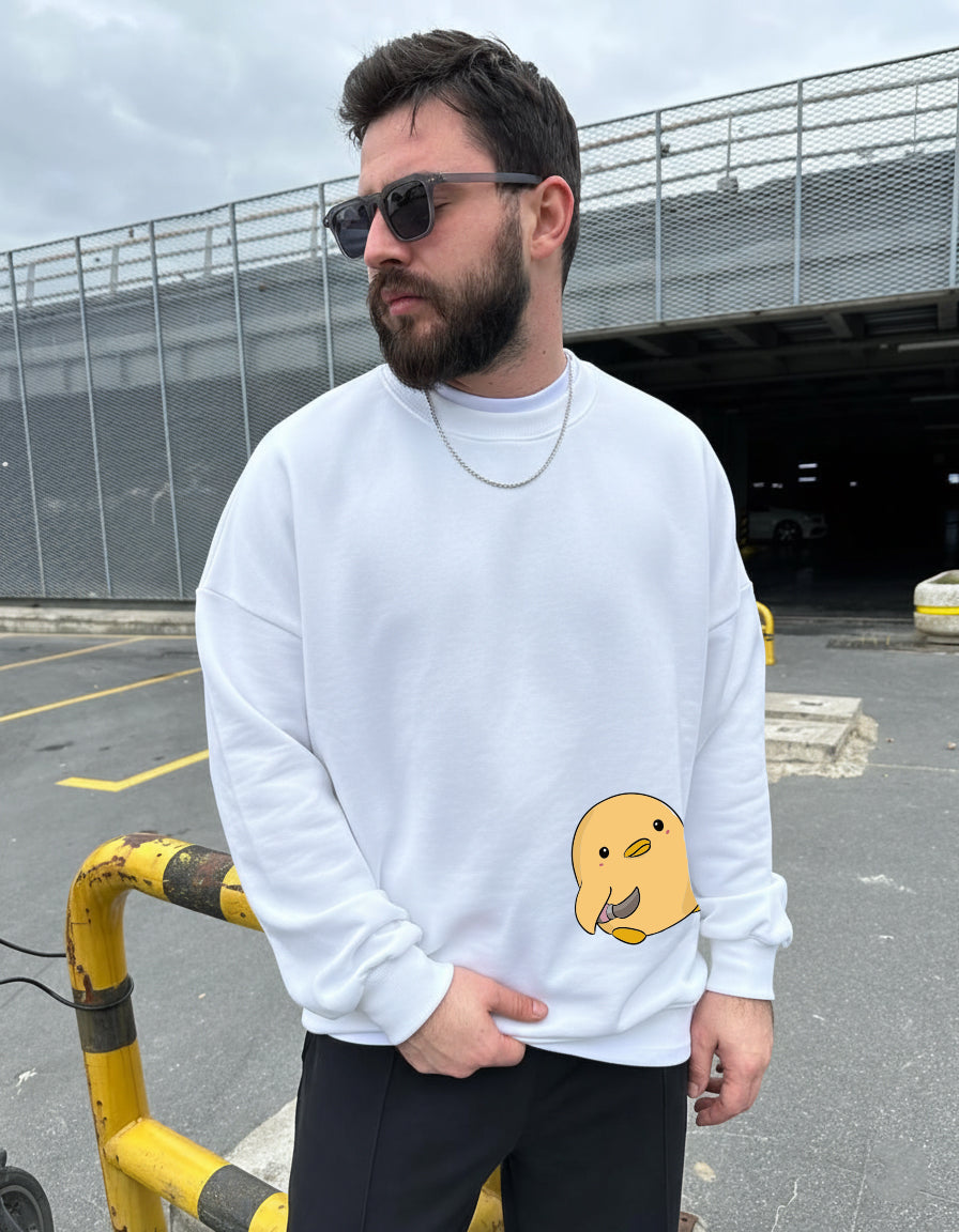 Crewneck Violence White