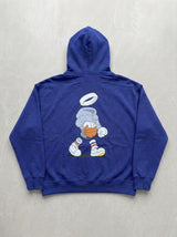 Halo Character Hoodie - Royal Blue - back