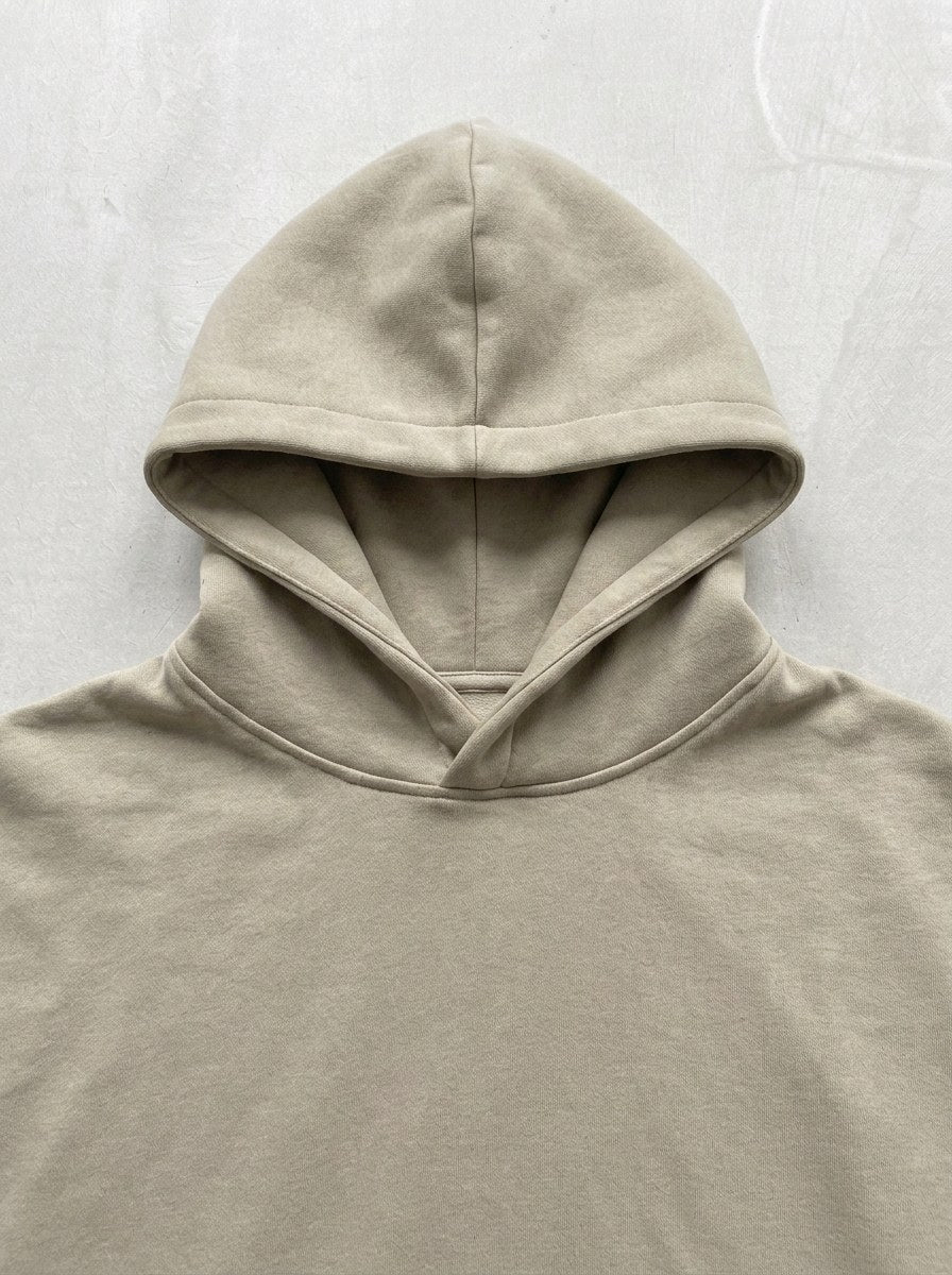 The Way You Speak Hoodie - Beige - hood and neckline detail