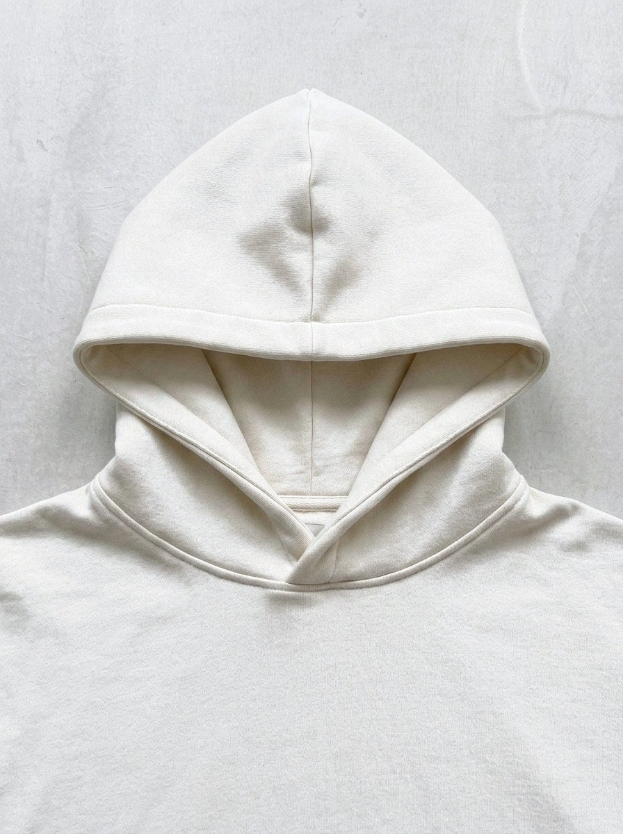 Skull & Snake Hoodie - Off-White - hood and neckline detail