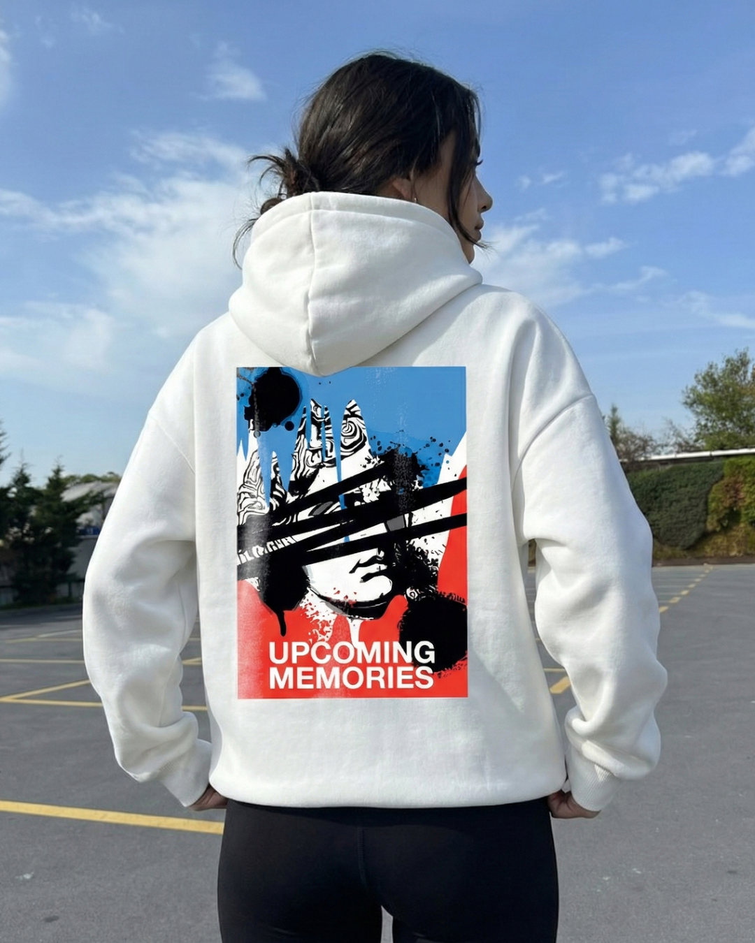 Hoodie Upcoming White
