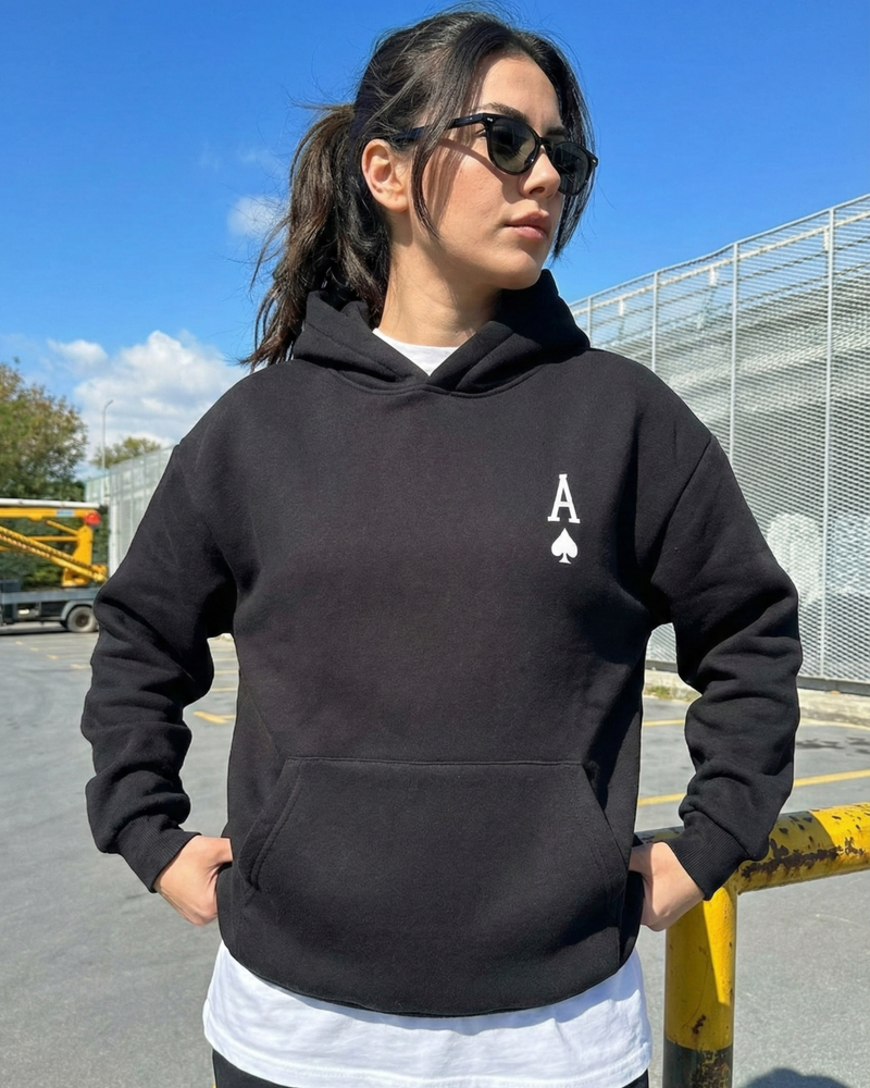 Hoodie Ace Black
