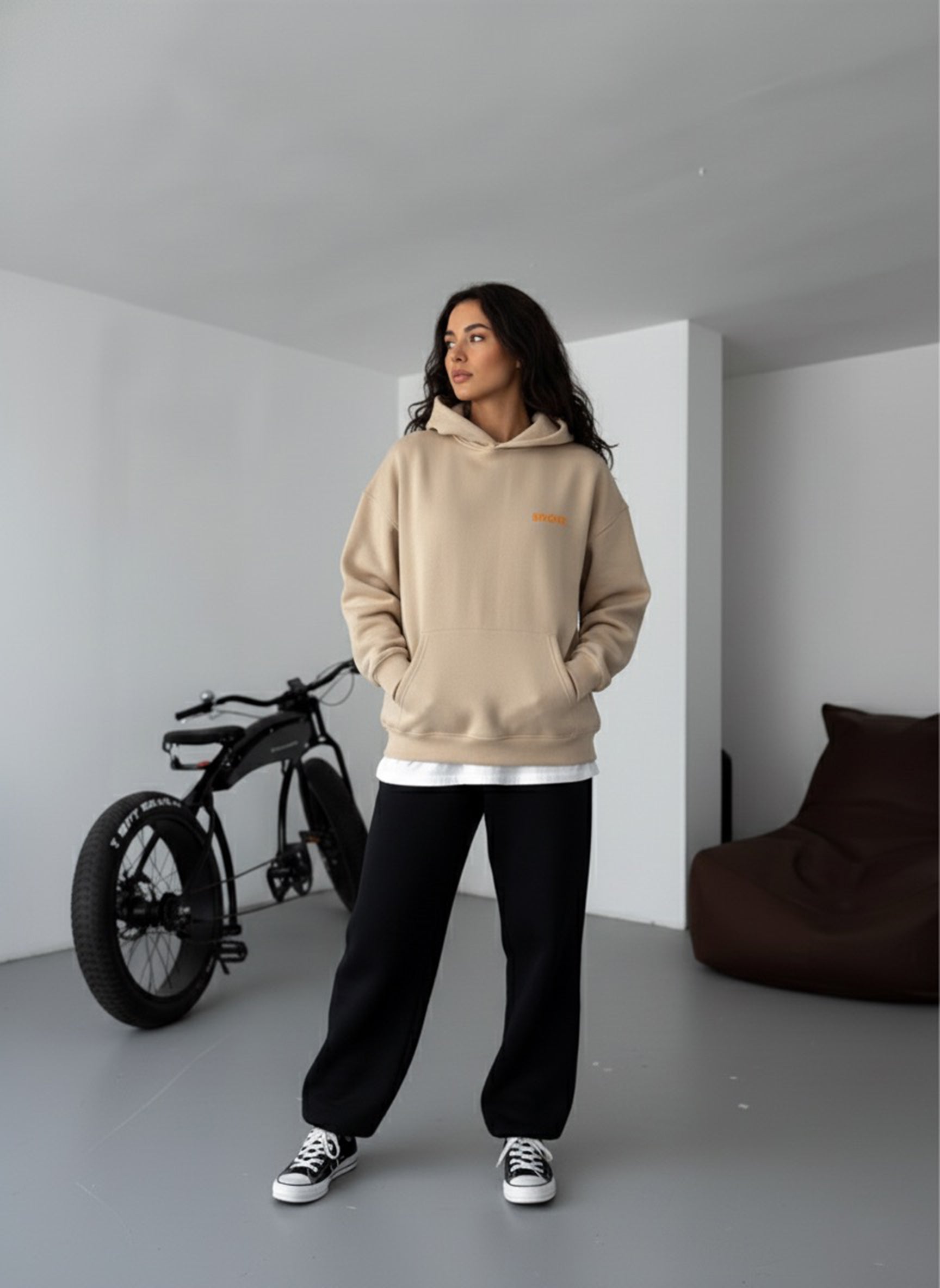 Call Me If You Get Lost Hoodie - Beige