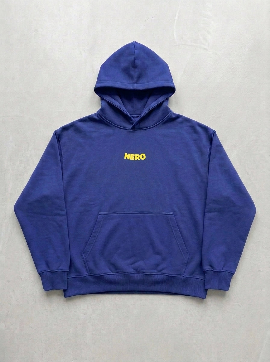 Learn To Say No Hoodie - Royal Blue - front