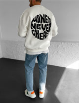 Off-White "Money Integrity" Printed Oversize Sweatshirt - Broek