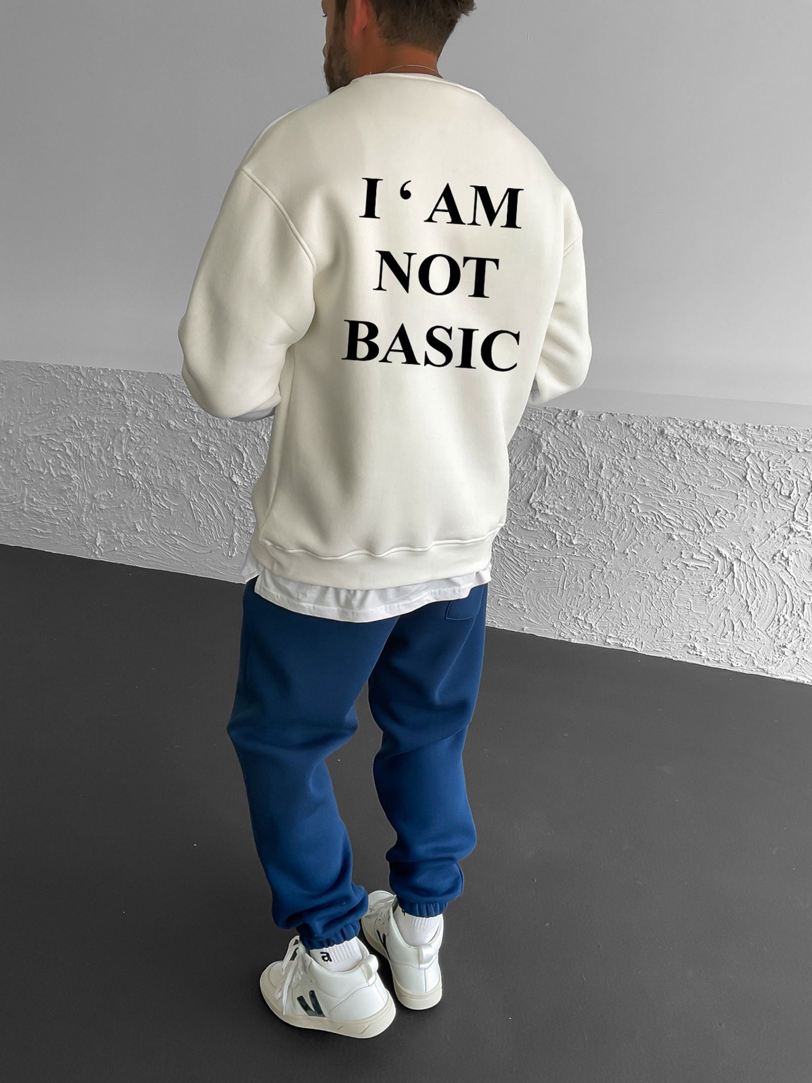 Off-White "Not-Basic" Printed Oversize Sweatshirt - Broek