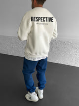 Off-White "Respective " Printed Oversize Sweatshirt - Broek