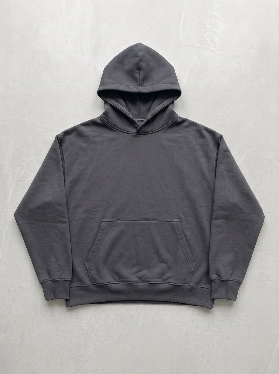 Skull & Snake Hoodie - Smoked - front