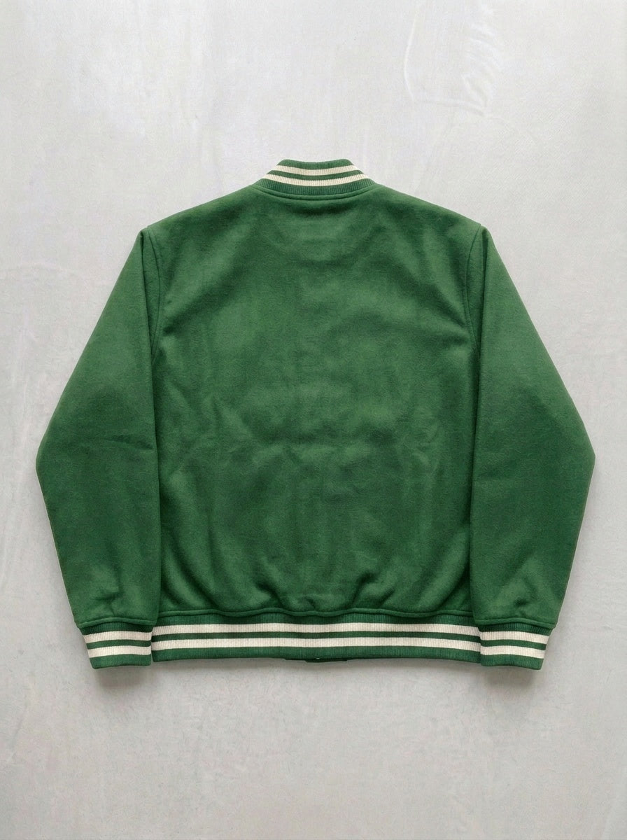 Varsity Jacket - Green - back