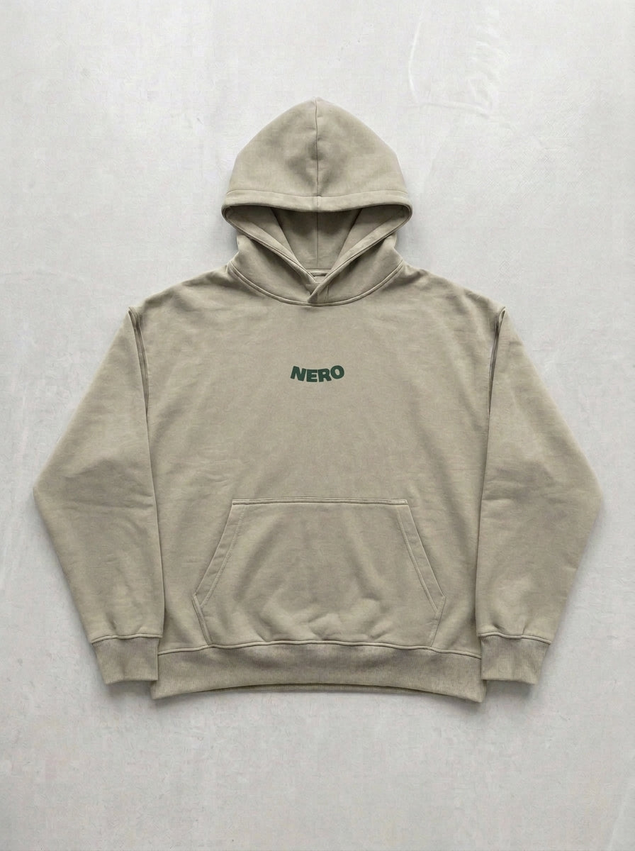 The Way You Speak Hoodie - Beige - front