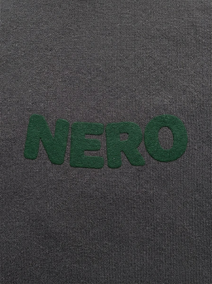 The Way You Speak Hoodie - Smoked - front print close-up