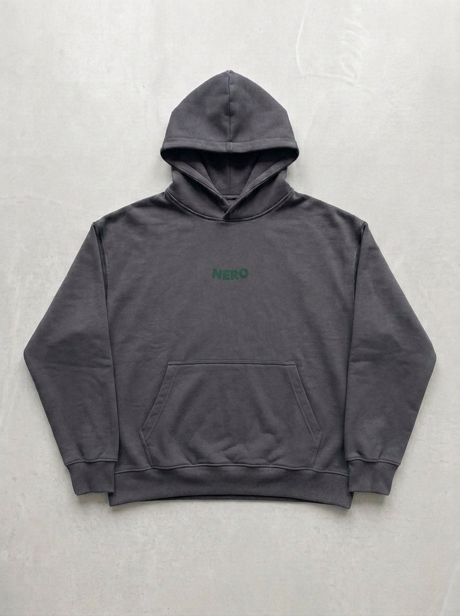 The Way You Speak Hoodie - Smoked - front
