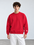 Raglan Crewneck – Red