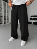 Soft Wide-Leg Pants – Black