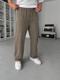 Soft Wide-Leg Pants – Taupe